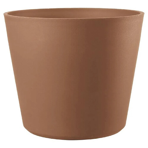 Pot de fleurs DEROMA Origin - 57,5 x 48 cm - 85 L - Sur roulettes - Terre cuite