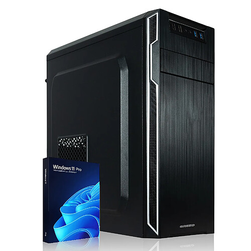 GREED - Office PC / Ordinateur - Core i7 6700 - 16GO DDR4 - 240GO SSD - 1TO HDD - W11 Pro