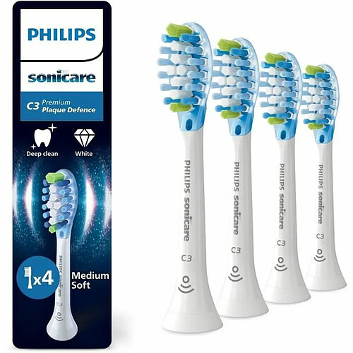 Philips Têtes de brosse Sonicare C3 - Lot de 4