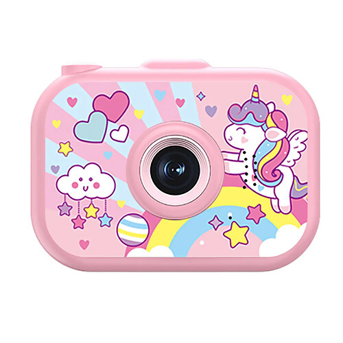 Avizar Appareil Photo pour Enfant avec Trépied Flexy Ultra Résistant Rose