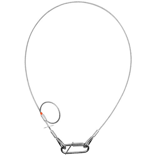 Safety Cable 4 mm - BGV-C1 100 cm Argent Showgear