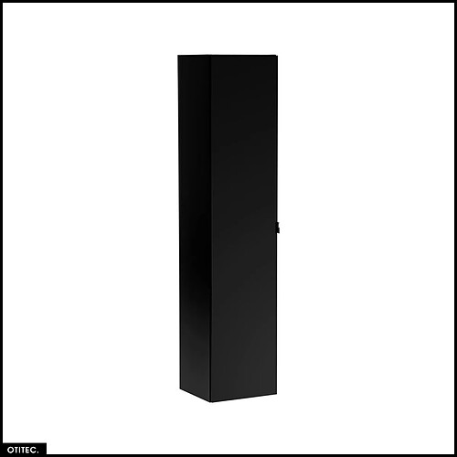 Otitec colonne de salle de bain - Noir mat
