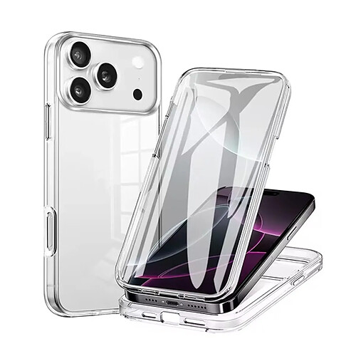 Coque 3X1 Protection Contre Les Chocs À 360° PHONECARE Pour Apple iPhone 17 Pro Max - Transparent