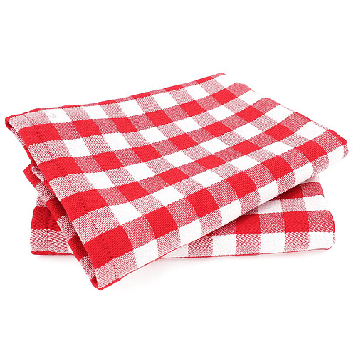 Linnea lot de 2 torchons de cuisine vichy