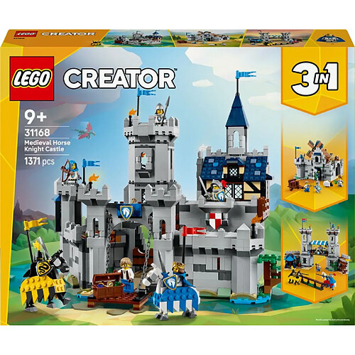 Lego Le château médiéval des chevaliers - Creator 3-en-1