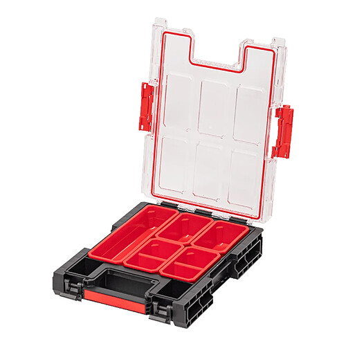 Qbrick System ONE Organisateur M empilable 365 x 265 x 77 mm 2,5 l IP 66 avec 5 incrustations