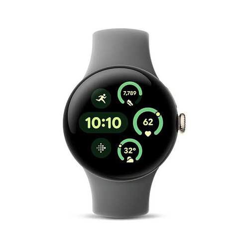 Montre connectée Google Pixel Watch 3 41mm LTE or champagne