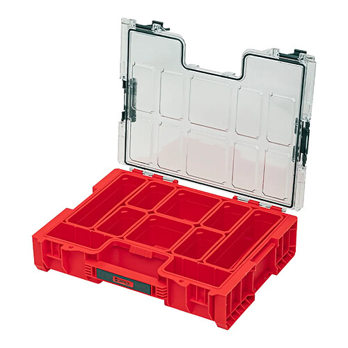 Qbrick System PRO Organizer 300 RED ULTRA HD empilable 452 x 358 x 110 mm 9 l IP54 avec 8 inlays