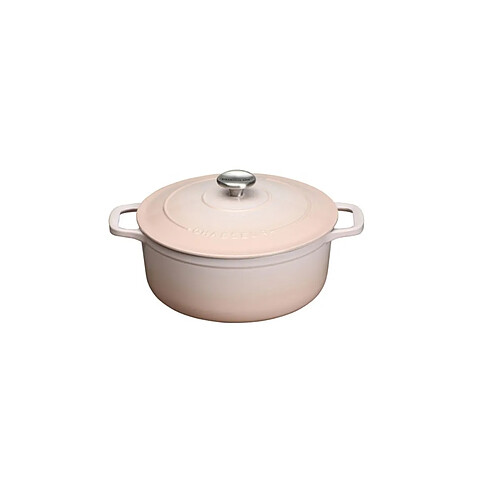 Cocotte en fonte ronde 24cm champagne - PUC472401A - CHASSEUR