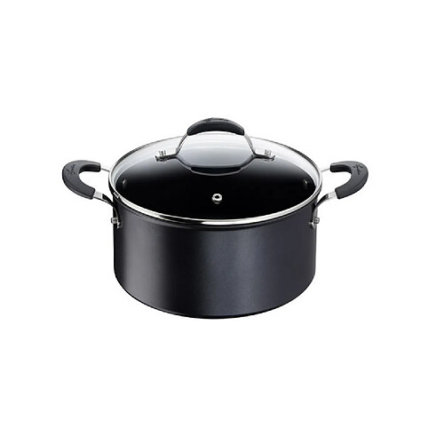 Faitout anti-adhésif 24cm avec couvercle - 012165031224 - Tempra - LAGOSTINA
