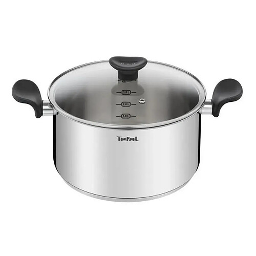 Faitout inox 24cm avec couvercle - E3084604 - Primary - TEFAL