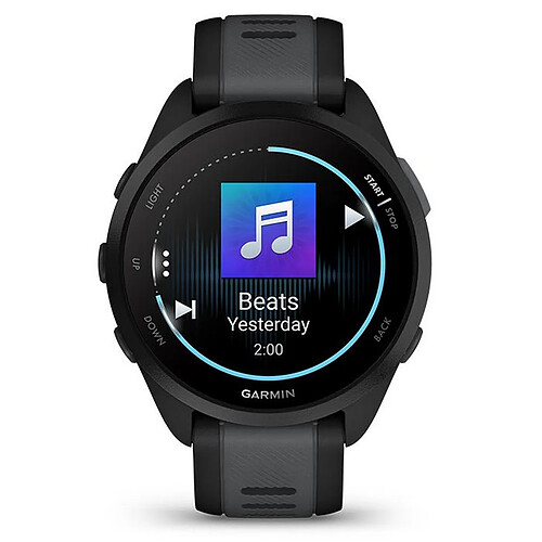 Montre intelligente GARMIN Forerunner 165 Music Noir Argenté 1,2" 43 mm