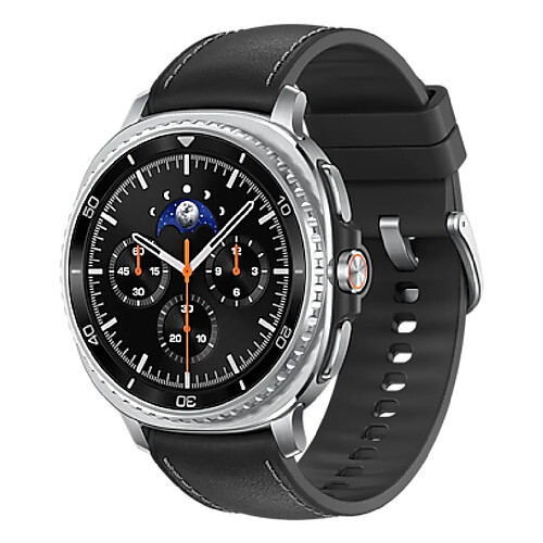 Samsung Galaxy Watch 8 Classic 3,3 cm (1.3") AMOLED 46 mm Numérique 438 x 438 pixels Écran tactile Argent Wifi GPS (satellite)