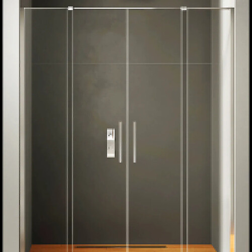 Otitec Porte de douche coulissante SICILE - 180 x 200