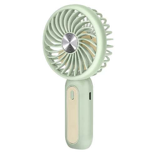 LinQ Ventilateur Portable Silencieux 3 Vitesses avec Batterie et Support Téléphone Vert