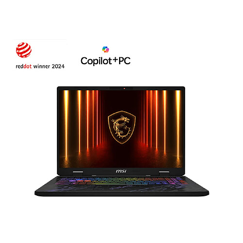 MSI Pulse A17 AI+ C3HWGKG-005FR Dragon Station : AMD Ryzen AI 7 350- 32GB DDR5 - SSD 1TB - RTX5070 8GB -17"QHD+ 240Hz - Wds 11 Professionnel