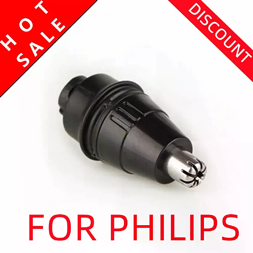 Tête de tondeuse nasale de rechange pour rasoir Philips