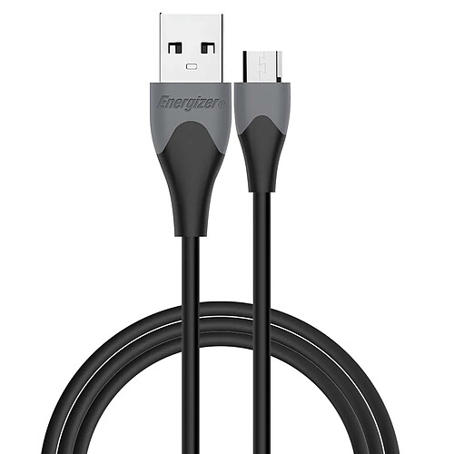ENERGIZER Câble USB-A vers Micro-USB Noir