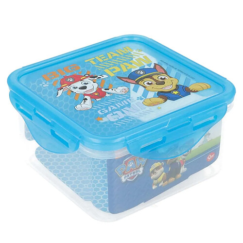 Pat Patrouille Paw Patrol Récipient Alimentaire Hermétique 730ml avec Couvercle Verrouillable pour Enfants Bleu