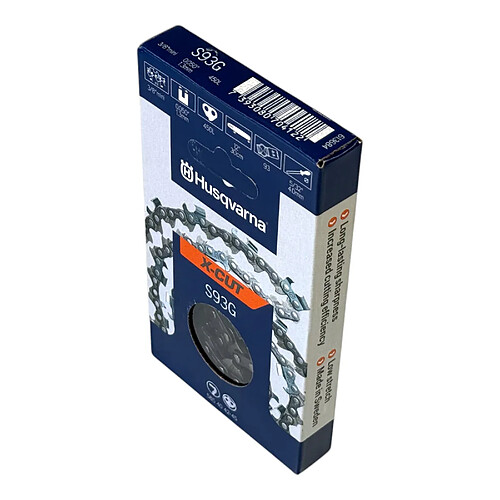 Husqvarna Chaîne X-CUT S93G 40 cm 3/8" 1,3 mm ( 585404256 ) pour tronçonneuse à chaîne