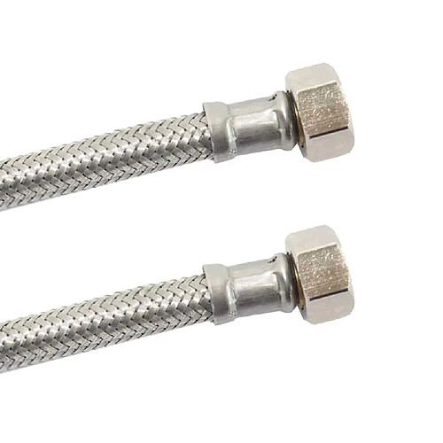 Klasebo Flexible Inox 3/8, Durite Sanitaire Eau Potable, 500mm