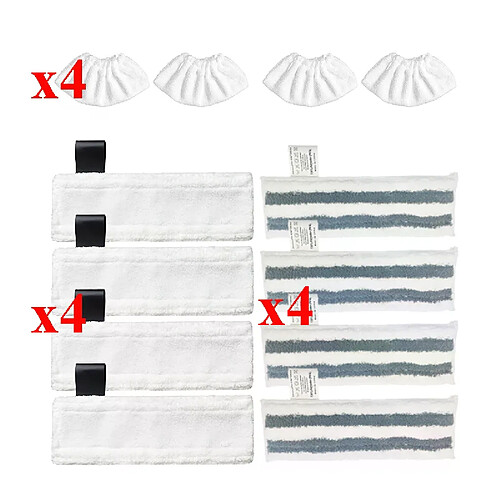 Têtes de balai vapeur en microfibre pour aspirateur à main Karcher Easyfix SC2 SC3 SC4 SC5, pièces et accessoires~01757