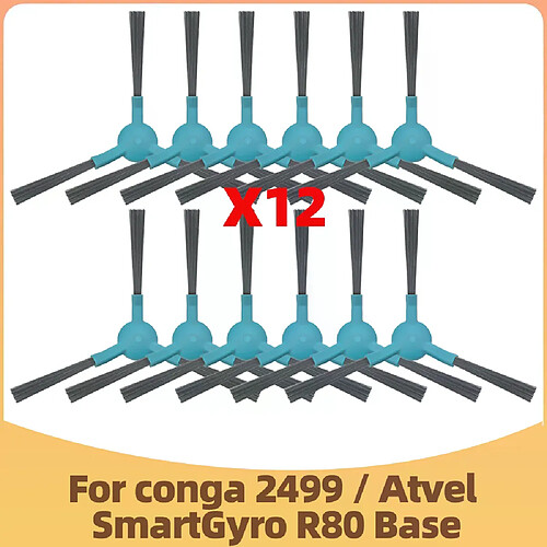 Convient pour Cecotec Conga 2499 Ultra Home Titanium Advanced / Atvel SmartGyro R80 brosse latérale principale filtre sac à poussière accessoire~03069