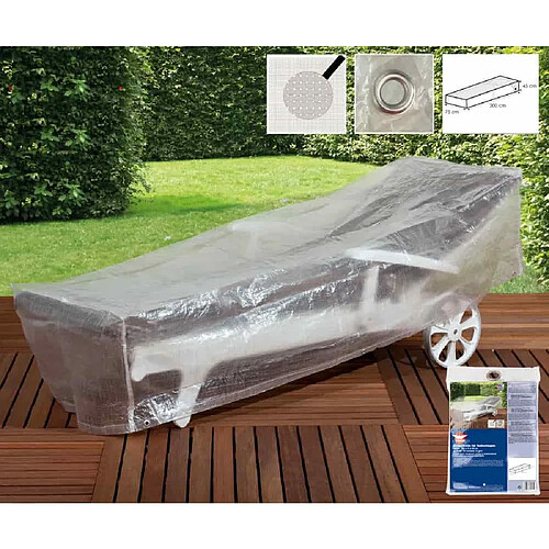 boni-shop Housse de Protection Transat Jardin, Bâche Chaise Longue 200x75x45cm