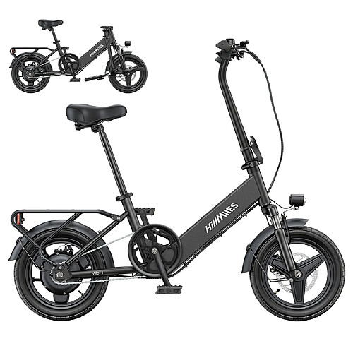 Vélo Électrique HillMiles Mile 1 -14"-Moteur 250W, 25 km/h Vitesse, Batterie 36V 10,4Ah, 60 km Autonomie