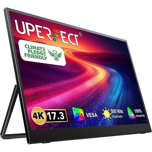 Uperfect Monitor 17.3" 4k Écran portable