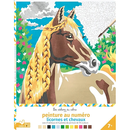 Licornes et chevaux : peinture au numéro : 7+ · Occasion