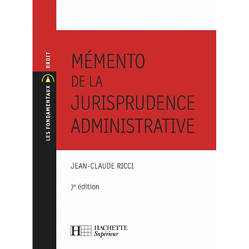Mémento de la jurisprudence administrative · Occasion