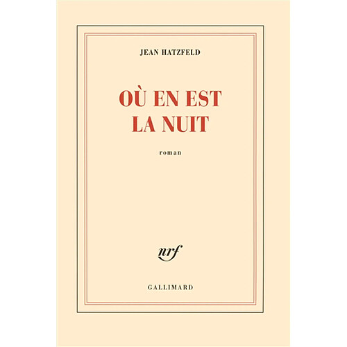Où en est la nuit · Occasion