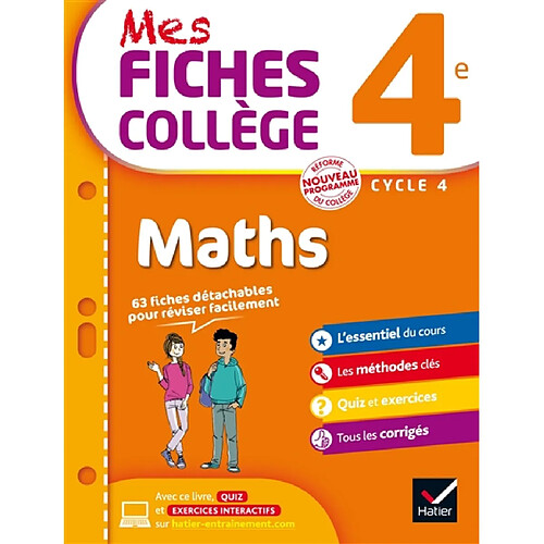 Maths 4e, cycle 4 · Occasion