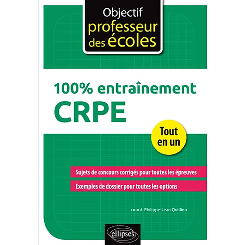CRPE : 100 % entraînement CRPE · Occasion