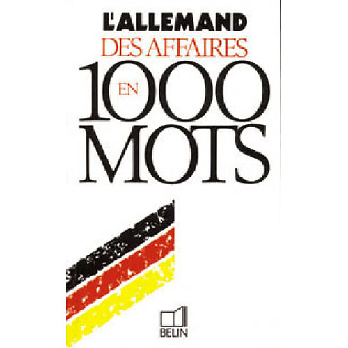 L'Allemand des affaires en 1000 mots · Occasion