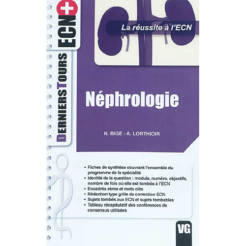 Néphrologie : la réussite à l'ECN · Occasion