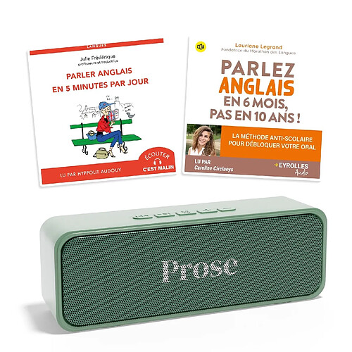 Prose - Lecteur de Livres Audio + 24 Livres au Choix - sans Écran, Interface simple – Cadeau Prose - Lecteur de Livres Audio + 24 Livres au Choix - sans Écran, Interface simple – Cadeau