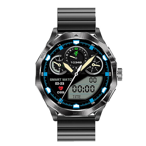 Montre connectée DA03 - Appels Bluetooth, suivi santé, musique, couleur 06