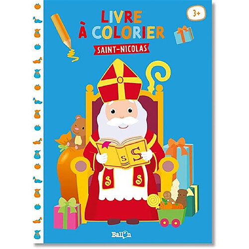 Livre à colorier Saint-Nicolas · Occasion