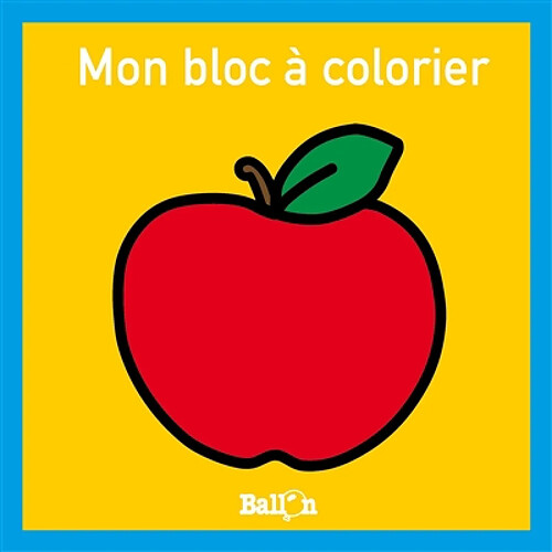 Pomme : mon bloc à colorier · Occasion