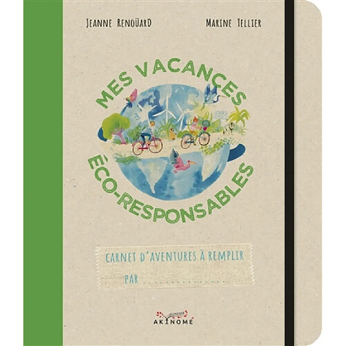 Mes vacances éco-responsables : carnet d'aventures · Occasion