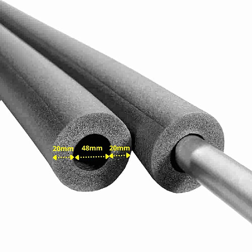 boni-shop Isolation tuyau 2m, CLIMAFLEX® Ø 48 mm x 20 mm, manchon isolation thermique