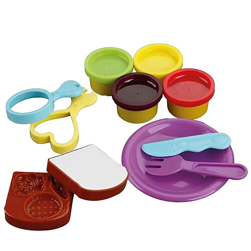 Playme Jouet Pâte à Modeler Cuisine Multicolore