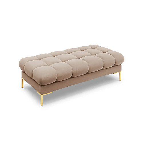 Cosmopolitan design Banc Bali velours - Beige