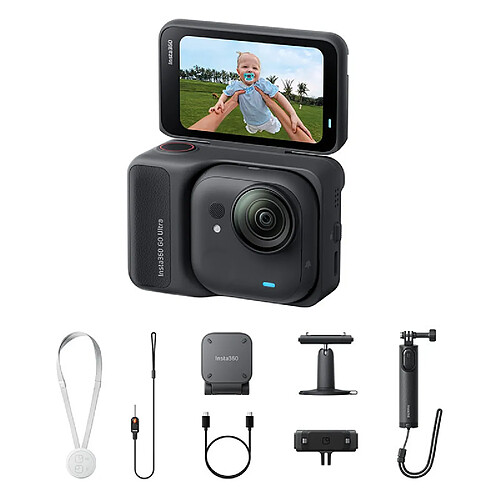 Insta360 Go Ultra Creator Bundle - Noir minuit