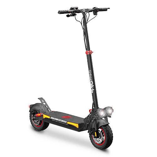 UrbanGlide eCross ONE Red – Trottinette électrique 600W, 50 km, 25 km/h, tout-terrain