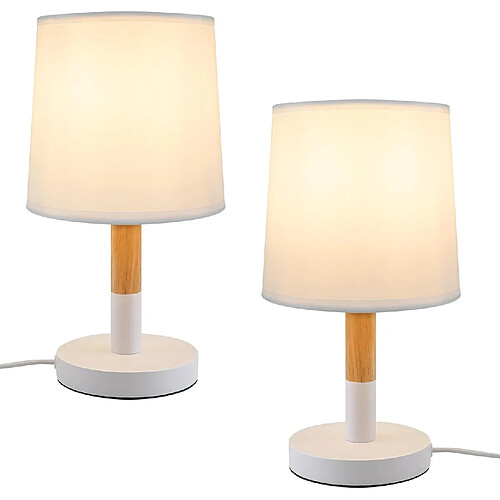 Zmh Lampe de table - Bois