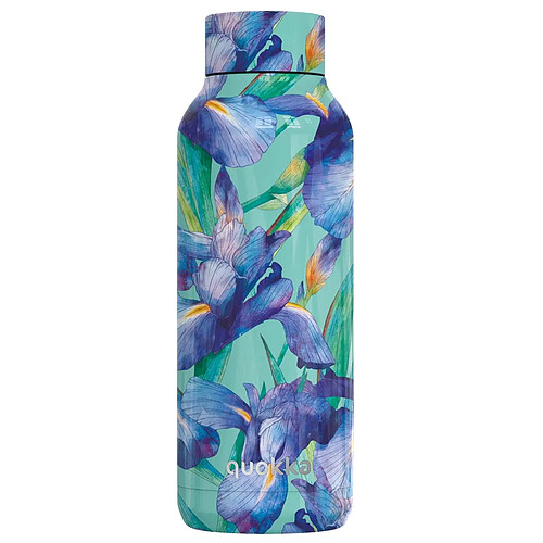 Quokka Bouteille Isotherme 510 ml à Double Paroi au Décor Iris Multicolore