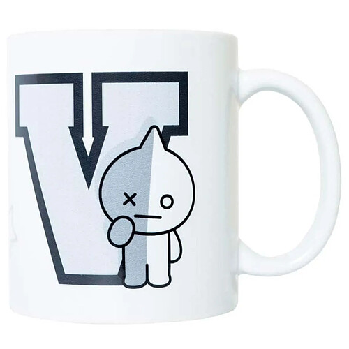 Line Friends BT21 Mug en Céramique Van BT21 Blanc